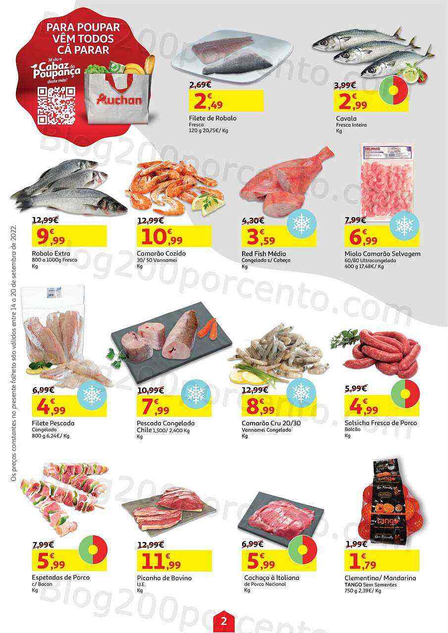 Antevisão Folheto AUCHAN Promoções de 14 a 20 setembro