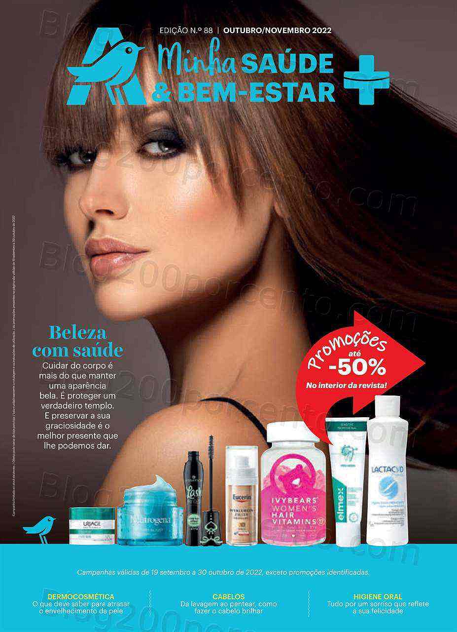 Antevisão Folheto AUCHAN Saúde e Bem-Estar Promoções de 19 setembro a 30 outubro