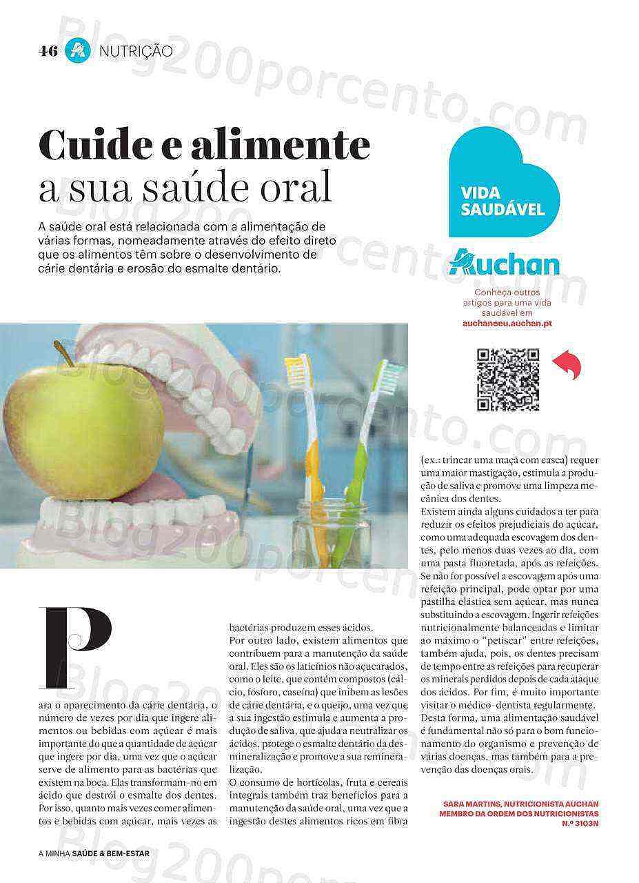 Antevisão Folheto AUCHAN Saúde e Bem-Estar Promoções de 19 setembro a 30 outubro