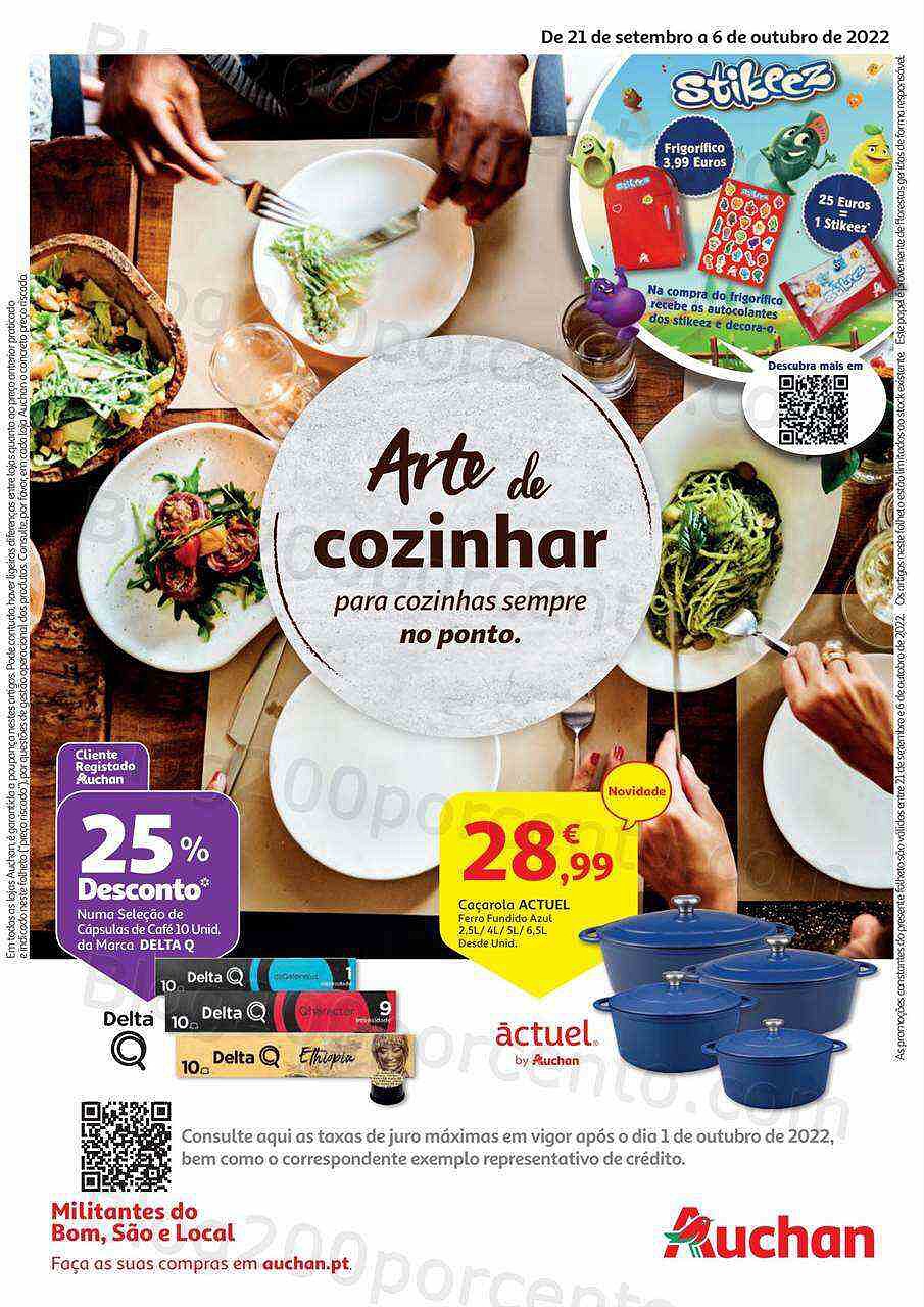 Antevisão Folheto AUCHAN Promoções de 21 setembro a 6 outubro