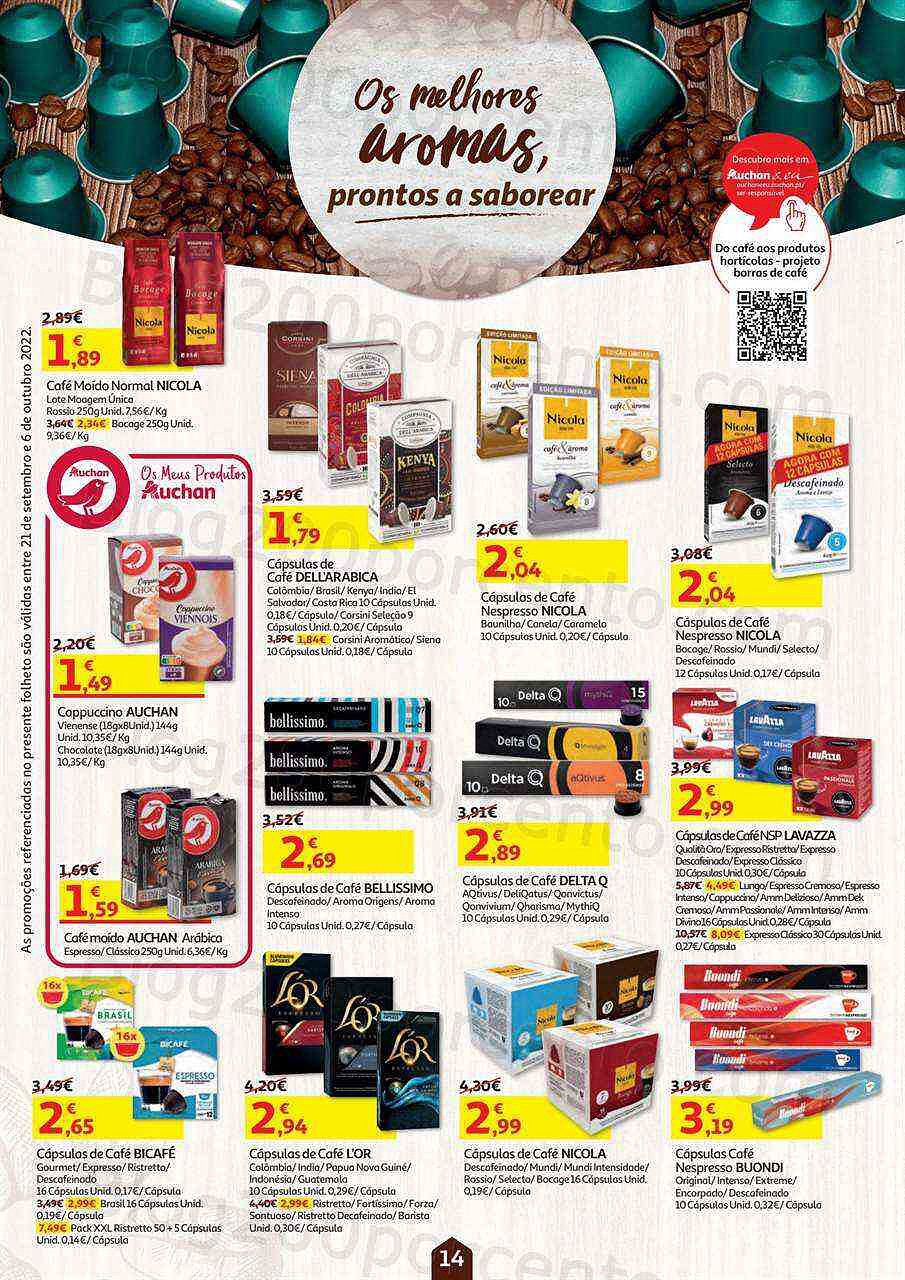Antevisão Folheto AUCHAN Promoções de 21 setembro a 6 outubro