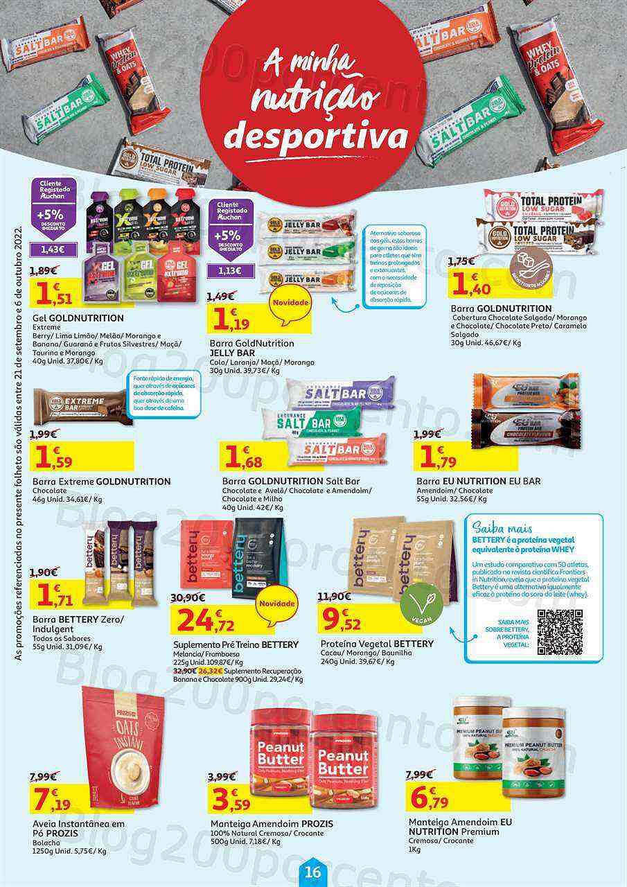 Antevisão Folheto AUCHAN Promoções de 21 setembro a 6 outubro