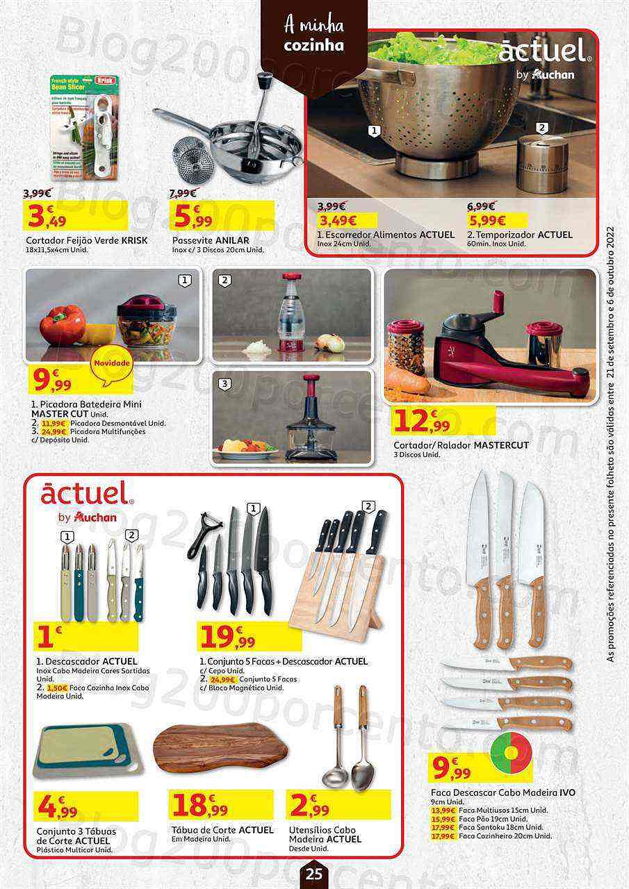 Antevisão Folheto AUCHAN Promoções de 21 setembro a 6 outubro