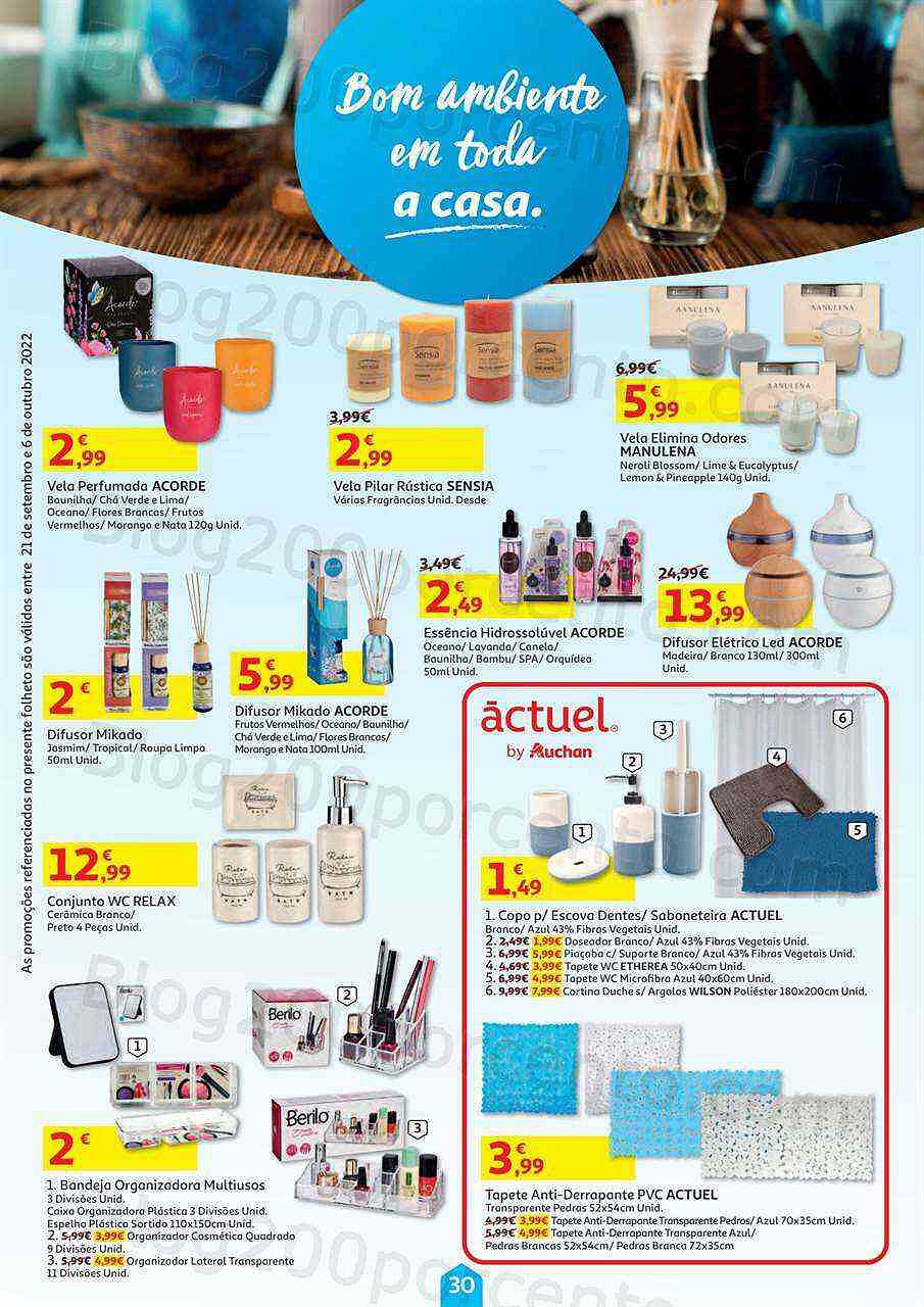 Antevisão Folheto AUCHAN Promoções de 21 setembro a 6 outubro