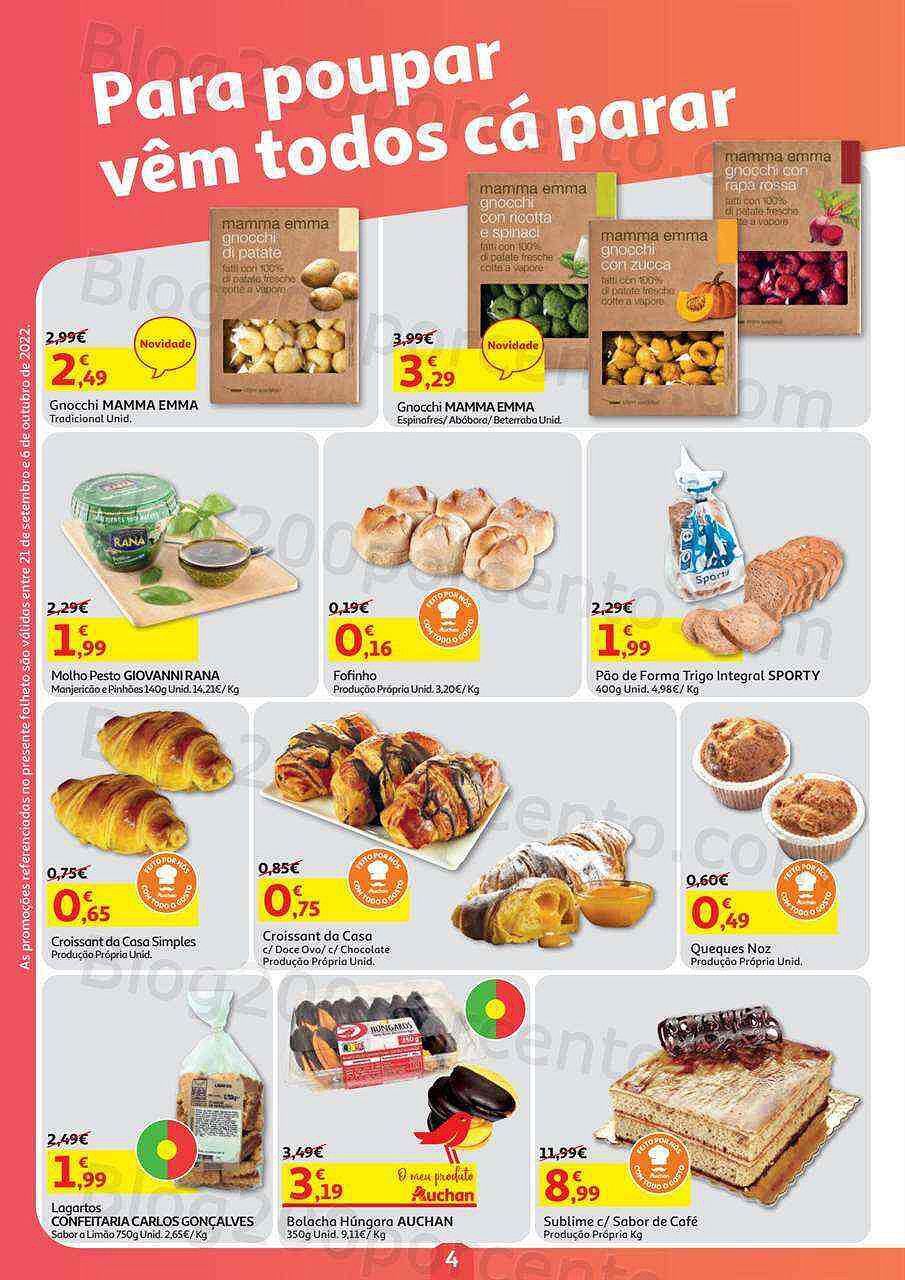 Antevisão Folheto AUCHAN Promoções de 21 setembro a 6 outubro
