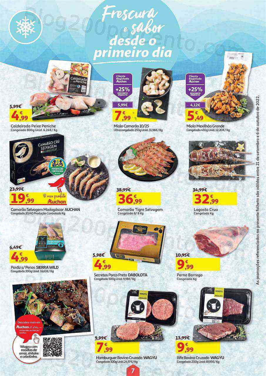 Antevisão Folheto AUCHAN Promoções de 21 setembro a 6 outubro