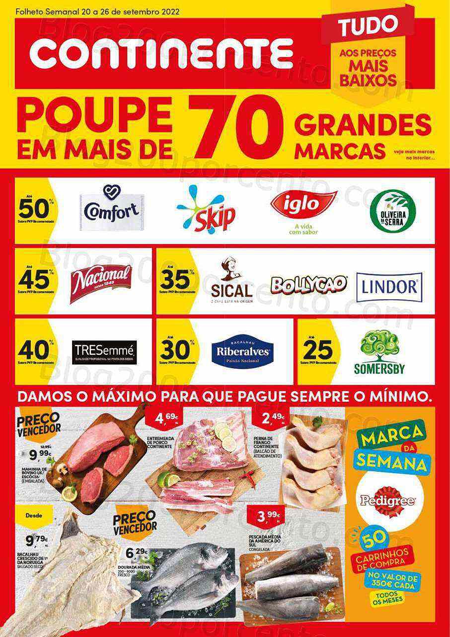 Antevisão Folheto CONTINENTE Bom Dia Promoções de 20 a 26 setembro