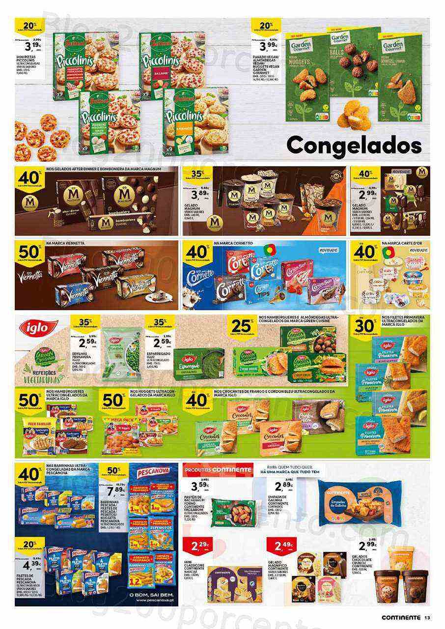 Antevisão Folheto CONTINENTE Bom Dia Promoções de 13 a 19 setembro