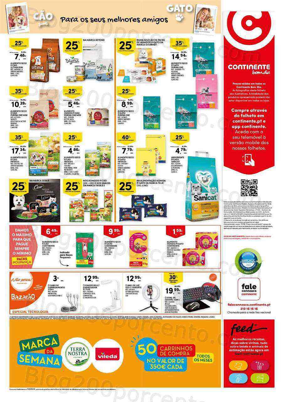 Antevisão Folheto CONTINENTE Bom Dia Promoções de 13 a 19 setembro