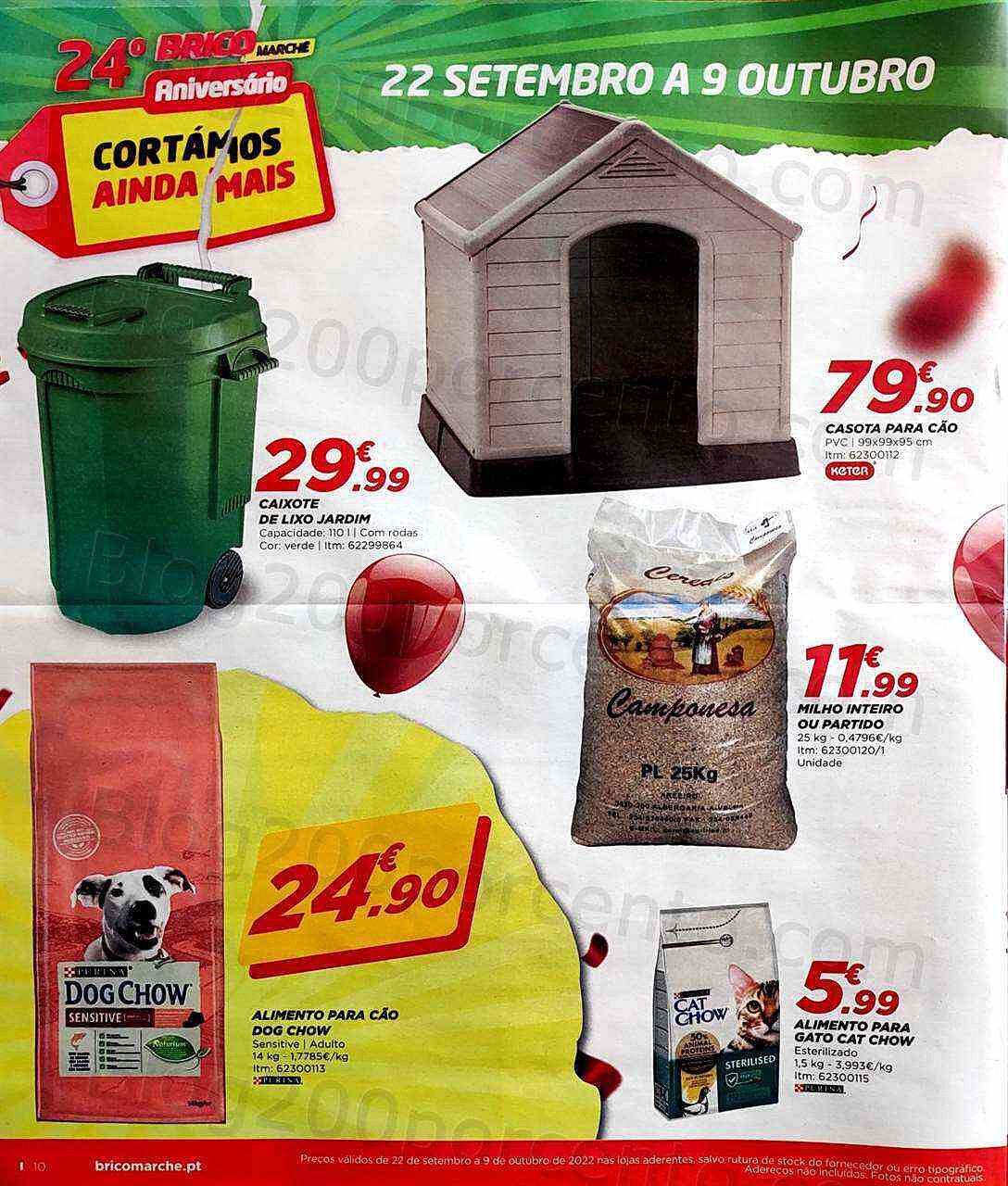 Antevisão Folheto BRICOMARCHÉ Promoções de 22 setembro a 9 outubro