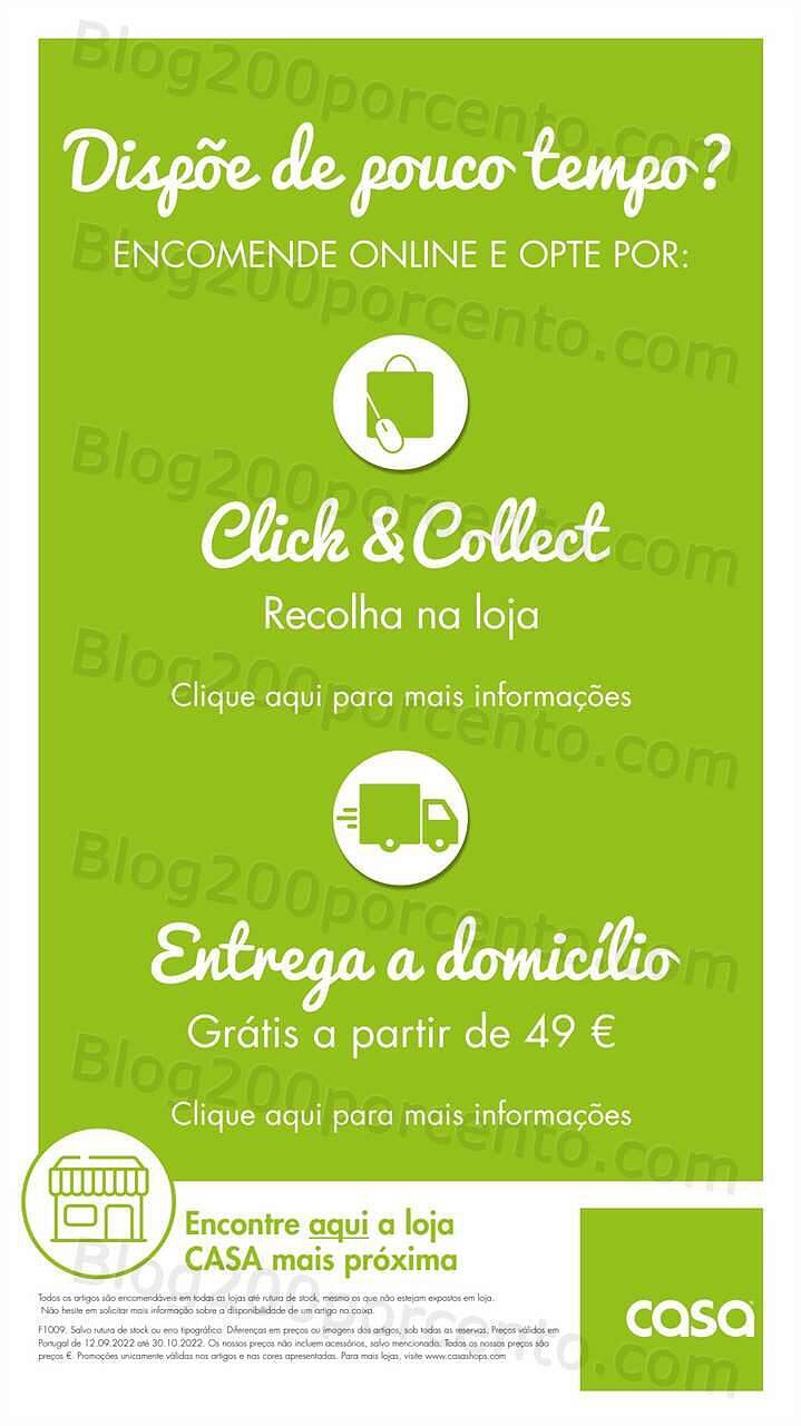 Antevisão Folheto CASA Promoções de 12 setembro a 30 outubro