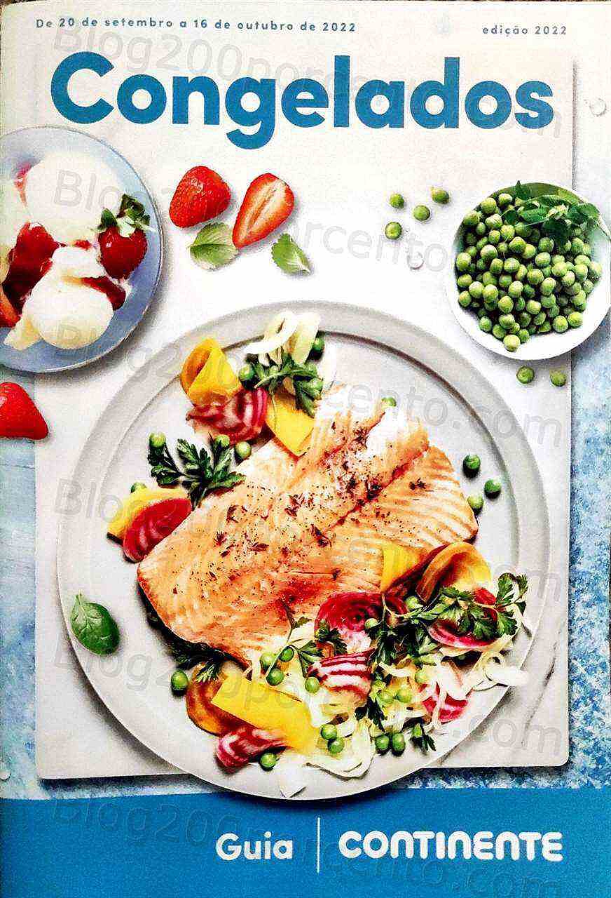 Antevisão Folheto CONTINENTE Especial Congelados Promoções de 20 setembro a 16 outubro