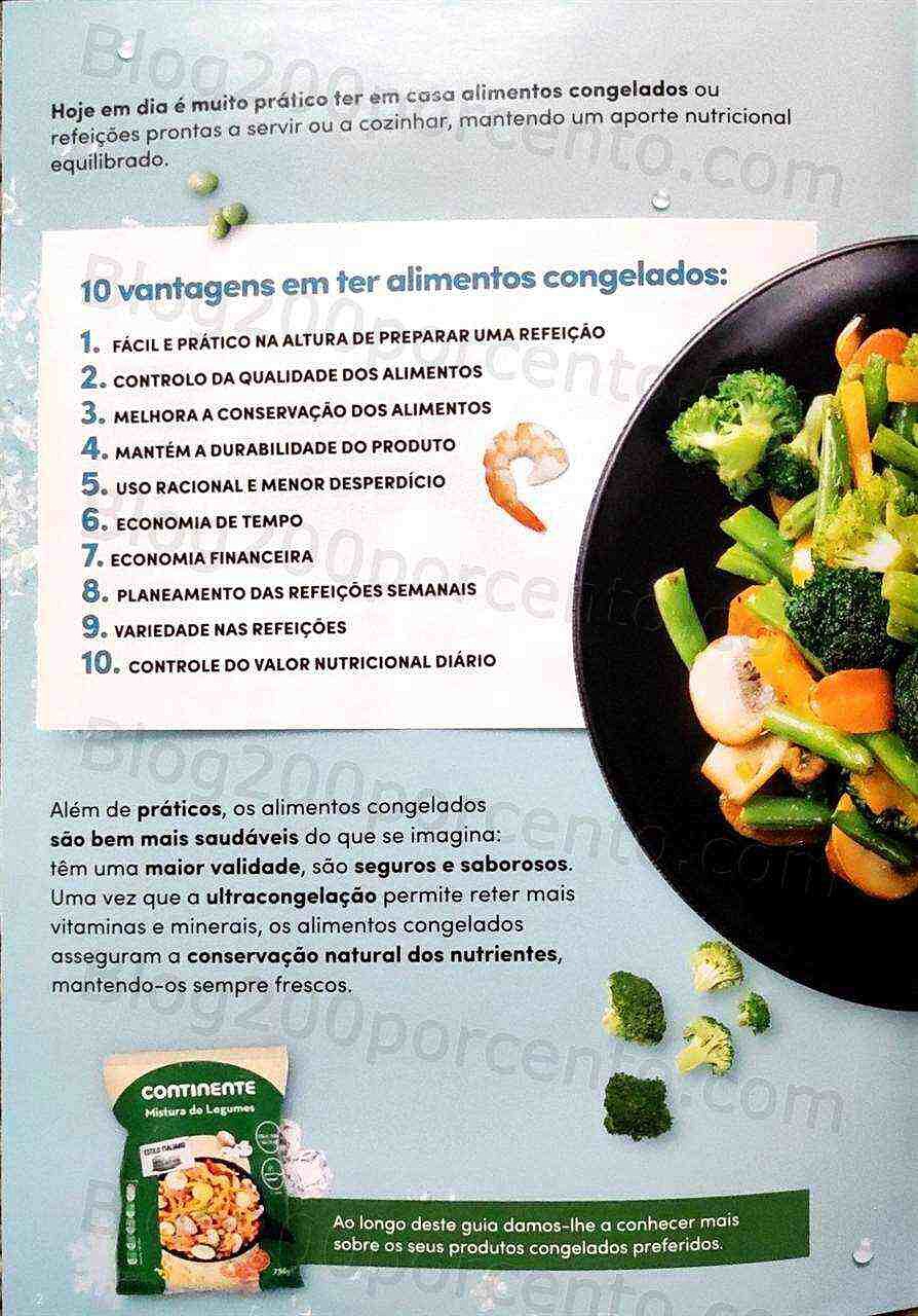 Antevisão Folheto CONTINENTE Especial Congelados Promoções de 20 setembro a 16 outubro