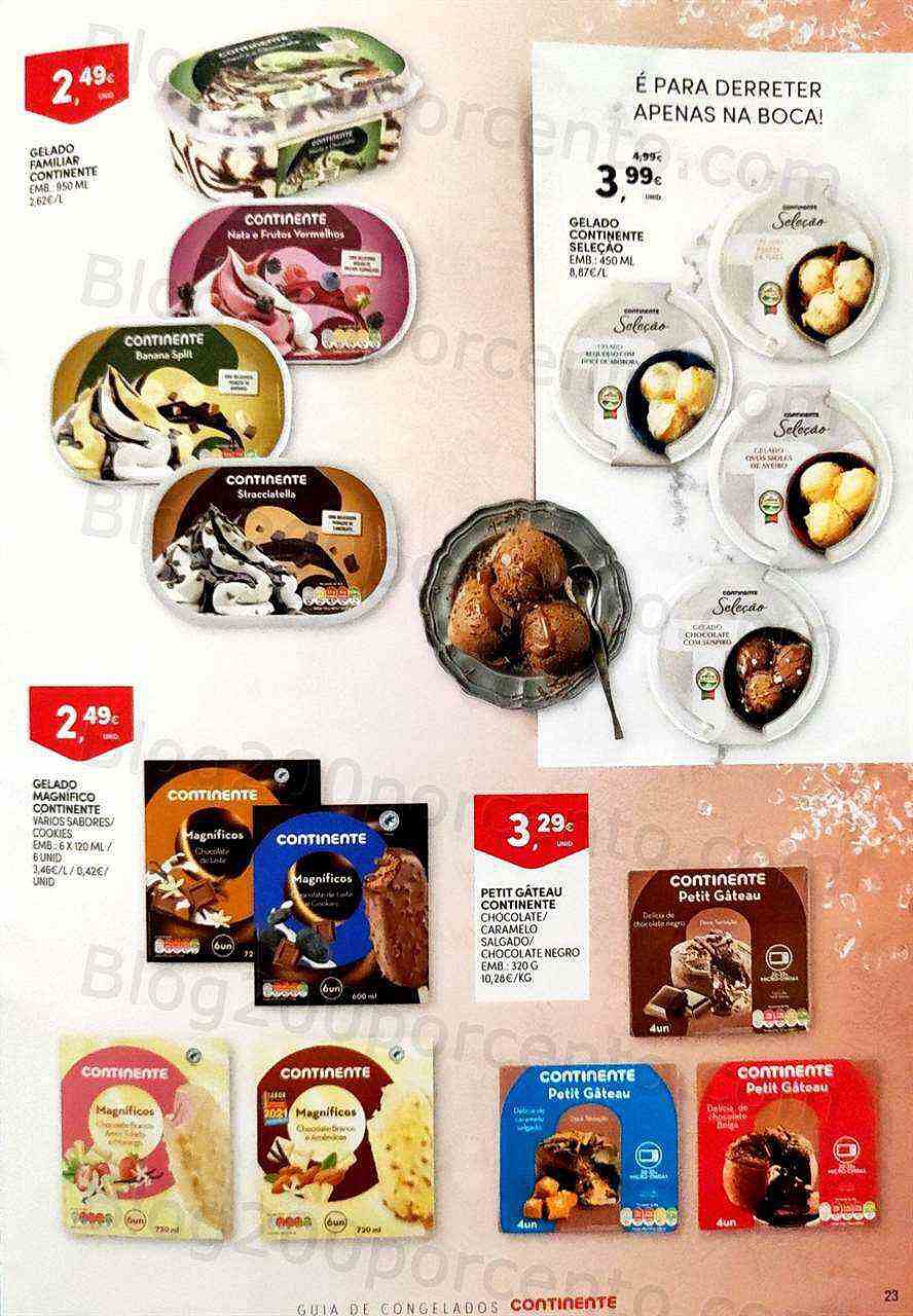 Antevisão Folheto CONTINENTE Especial Congelados Promoções de 20 setembro a 16 outubro