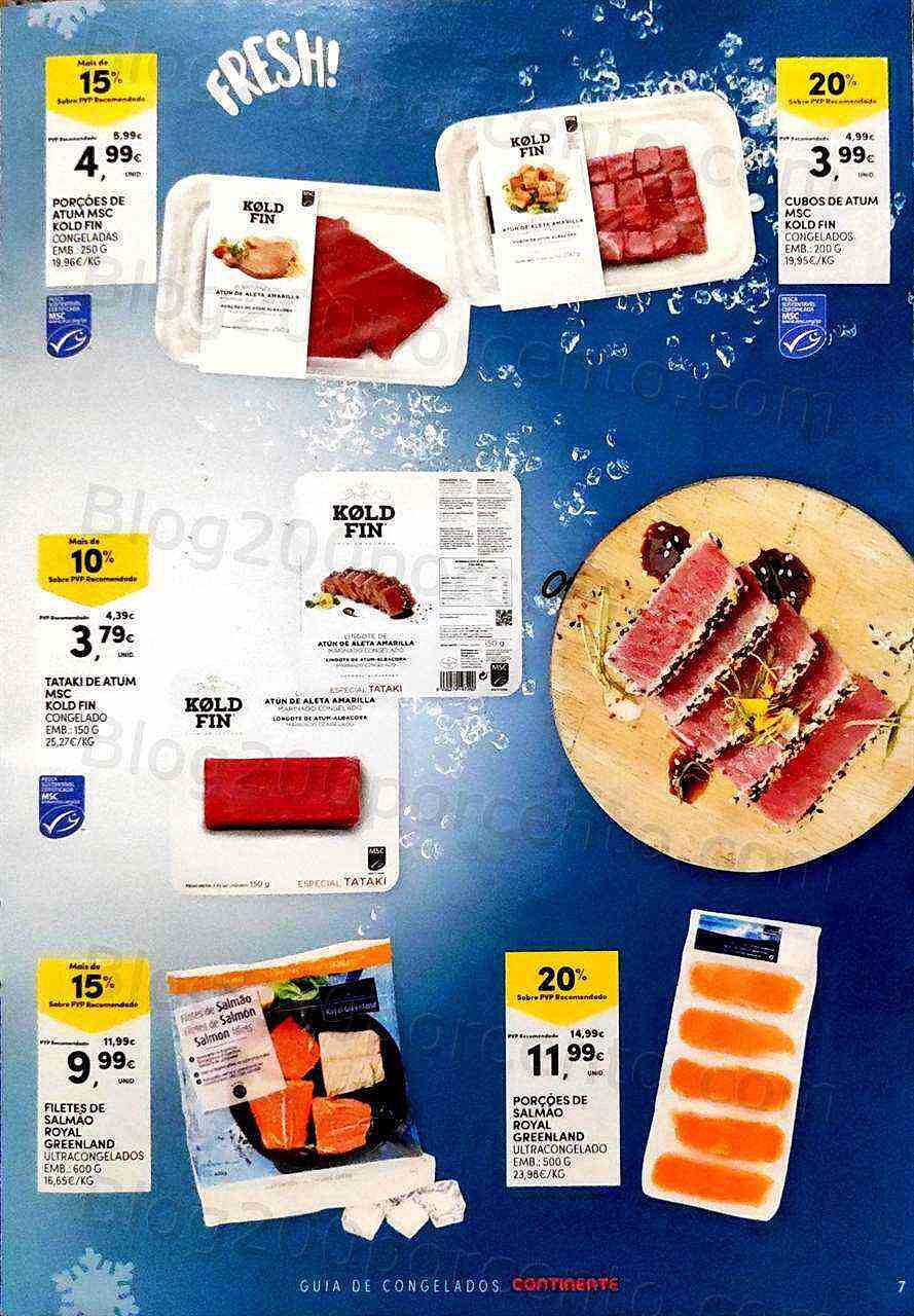 Antevisão Folheto CONTINENTE Especial Congelados Promoções de 20 setembro a 16 outubro