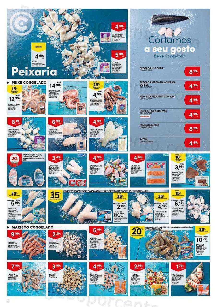 Antevisão Folheto CONTINENTE Frescos Promoções de 13 a 19 setembro