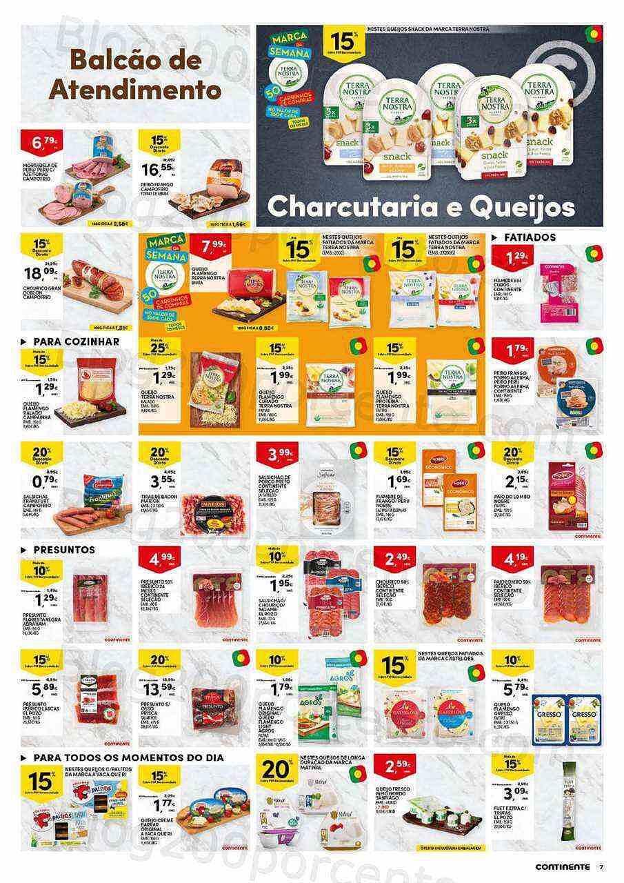 Antevisão Folheto CONTINENTE Frescos Promoções de 13 a 19 setembro