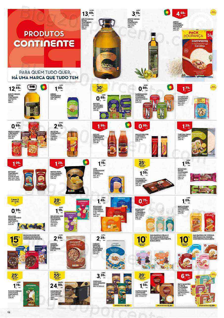 Antevisão Folheto CONTINENTE Especial Marca Própria Promoções de 13 a 19 setembro