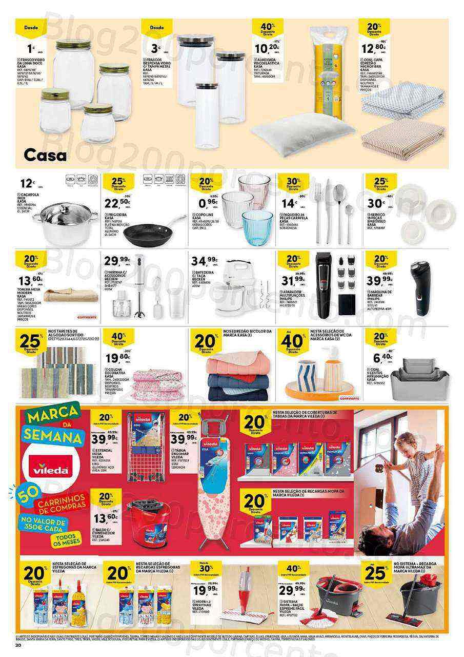 Antevisão Folheto CONTINENTE Bazar Promoções de 13 a 19 setembro