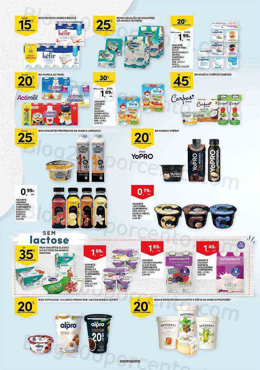 Antevisão Folheto CONTINENTE Especial Vida Saudável Promoções de 20 setembro a 2 outubro