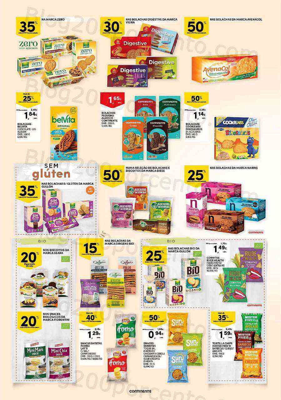 Antevisão Folheto CONTINENTE Especial Vida Saudável Promoções de 20 setembro a 2 outubro