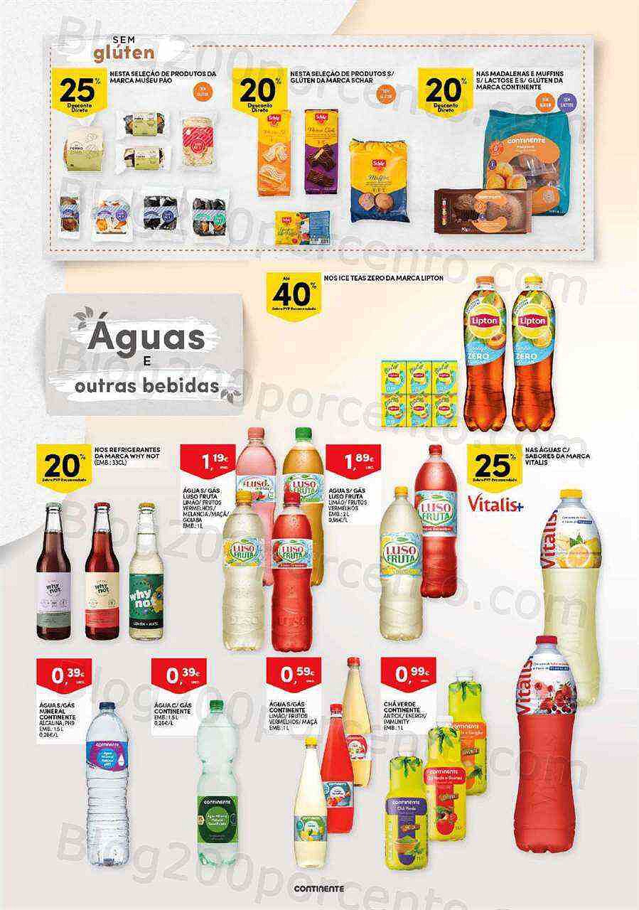 Antevisão Folheto CONTINENTE Especial Vida Saudável Promoções de 20 setembro a 2 outubro