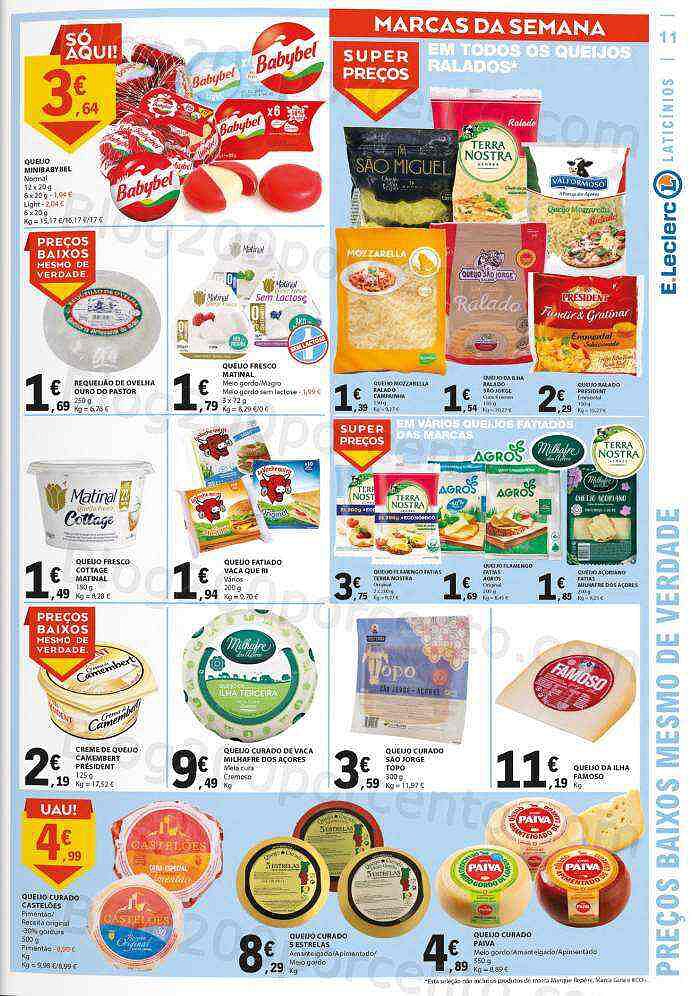 Antevisão Folheto E-LECLERC Promoções de 15 a 21 setembro