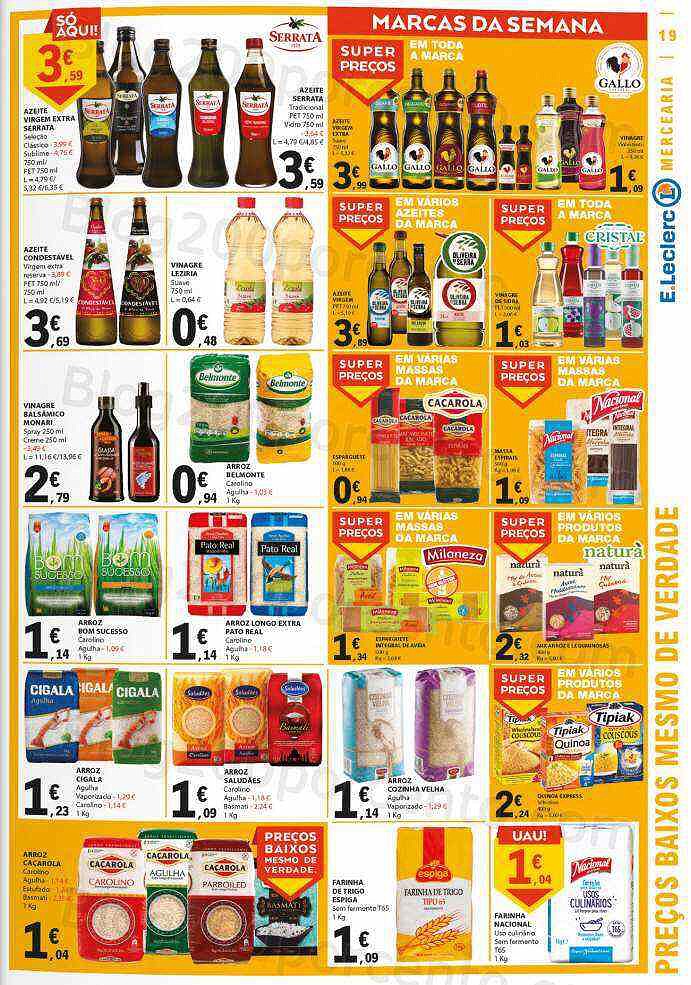 Antevisão Folheto E-LECLERC Promoções de 15 a 21 setembro