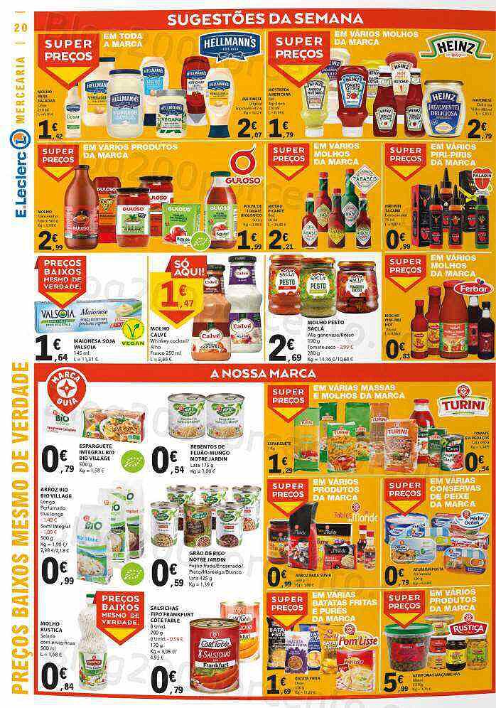 Antevisão Folheto E-LECLERC Promoções de 15 a 21 setembro