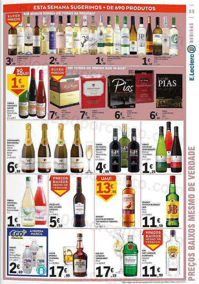 Antevisão Folheto E-LECLERC Promoções de 15 a 21 setembro