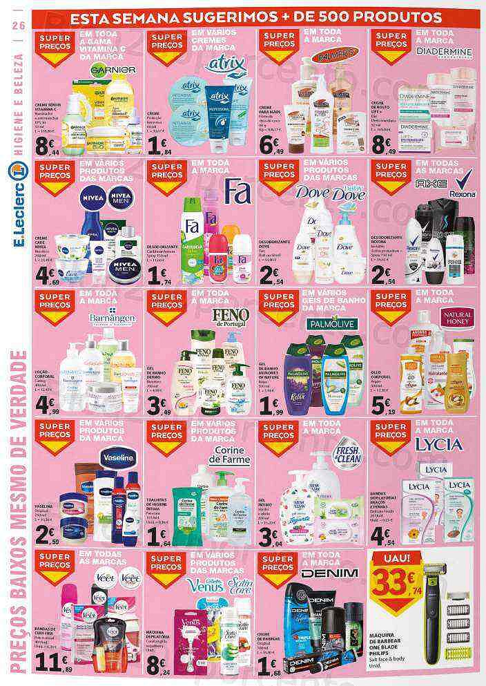 Antevisão Folheto E-LECLERC Promoções de 15 a 21 setembro