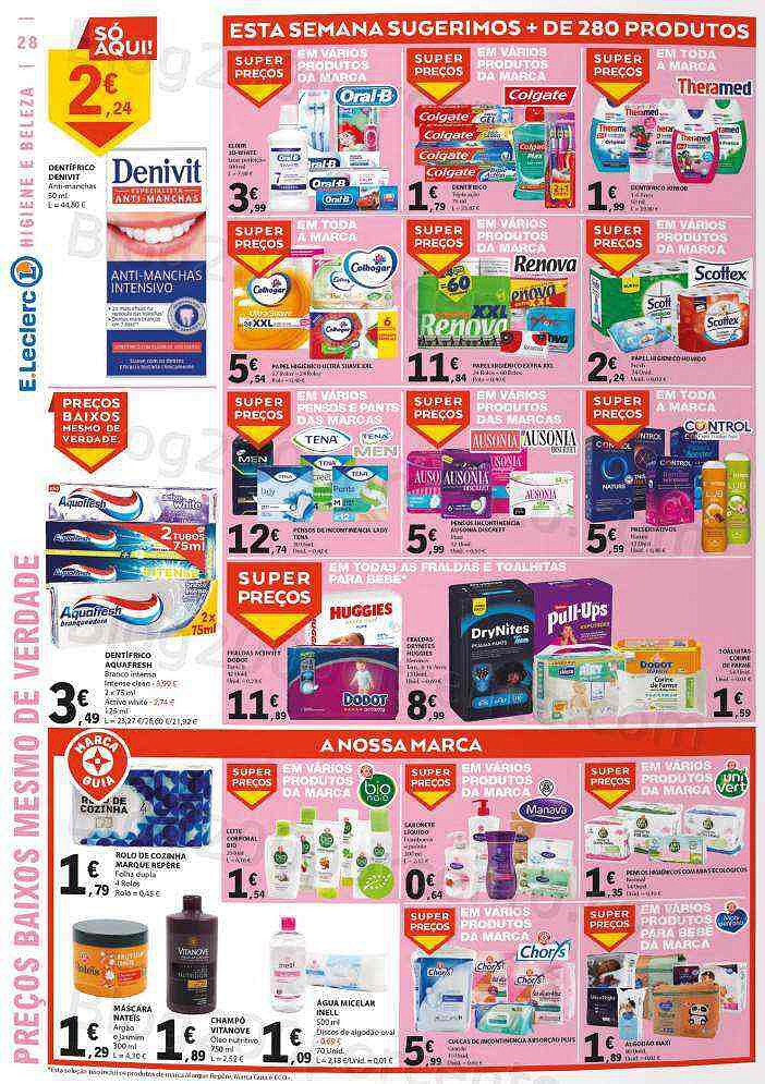 Antevisão Folheto E-LECLERC Promoções de 15 a 21 setembro