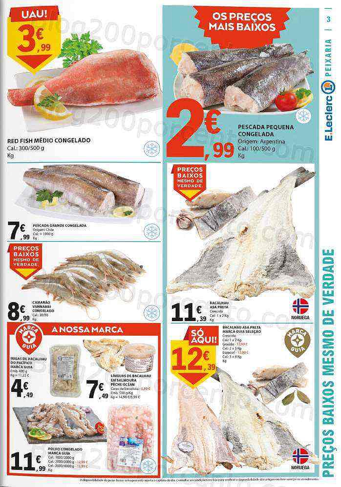 Antevisão Folheto E-LECLERC Promoções de 15 a 21 setembro