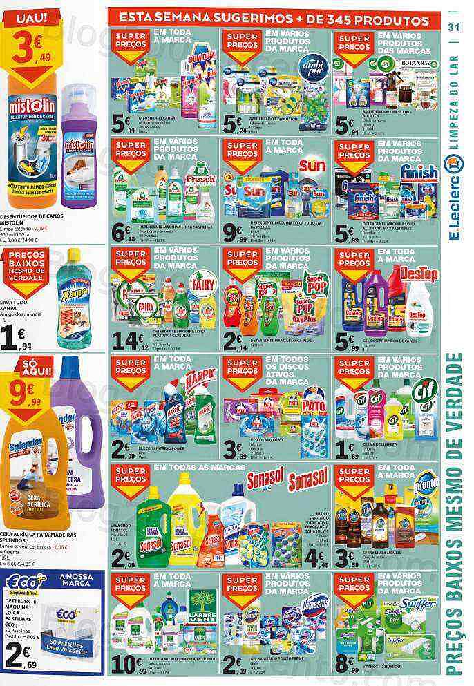 Antevisão Folheto E-LECLERC Promoções de 15 a 21 setembro