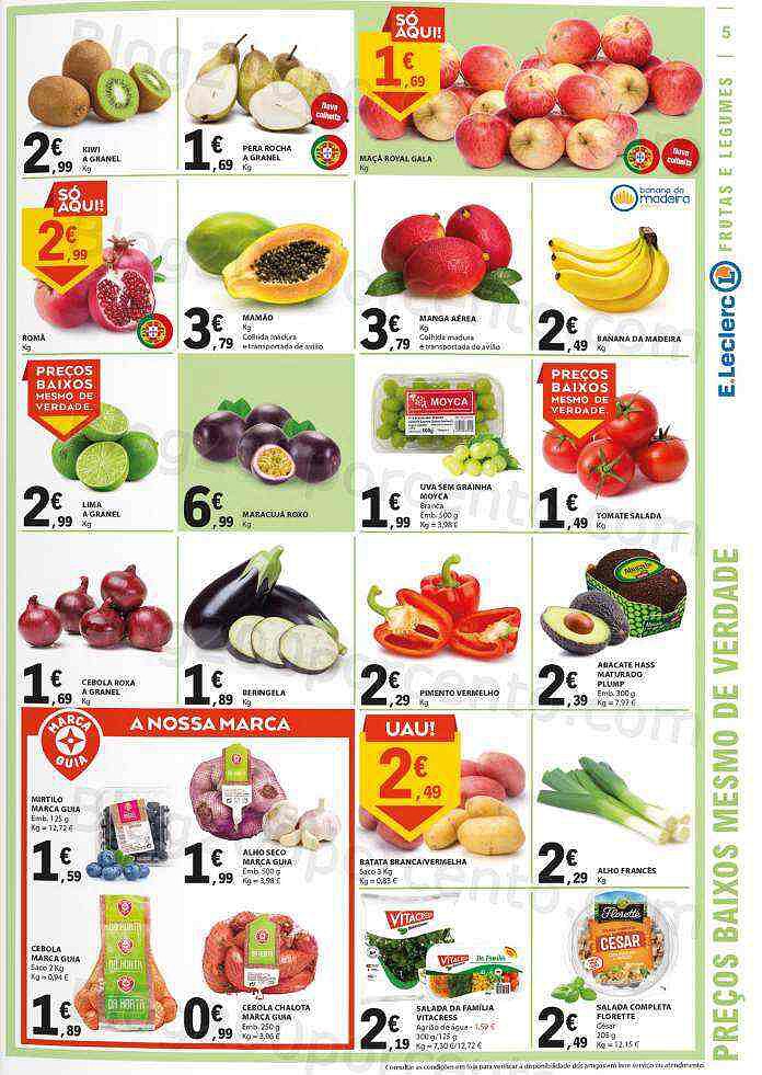 Antevisão Folheto E-LECLERC Promoções de 15 a 21 setembro