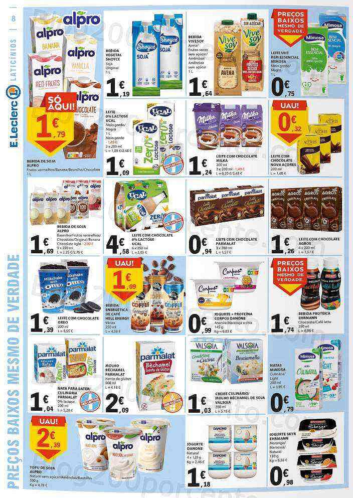 Antevisão Folheto E-LECLERC Promoções de 15 a 21 setembro