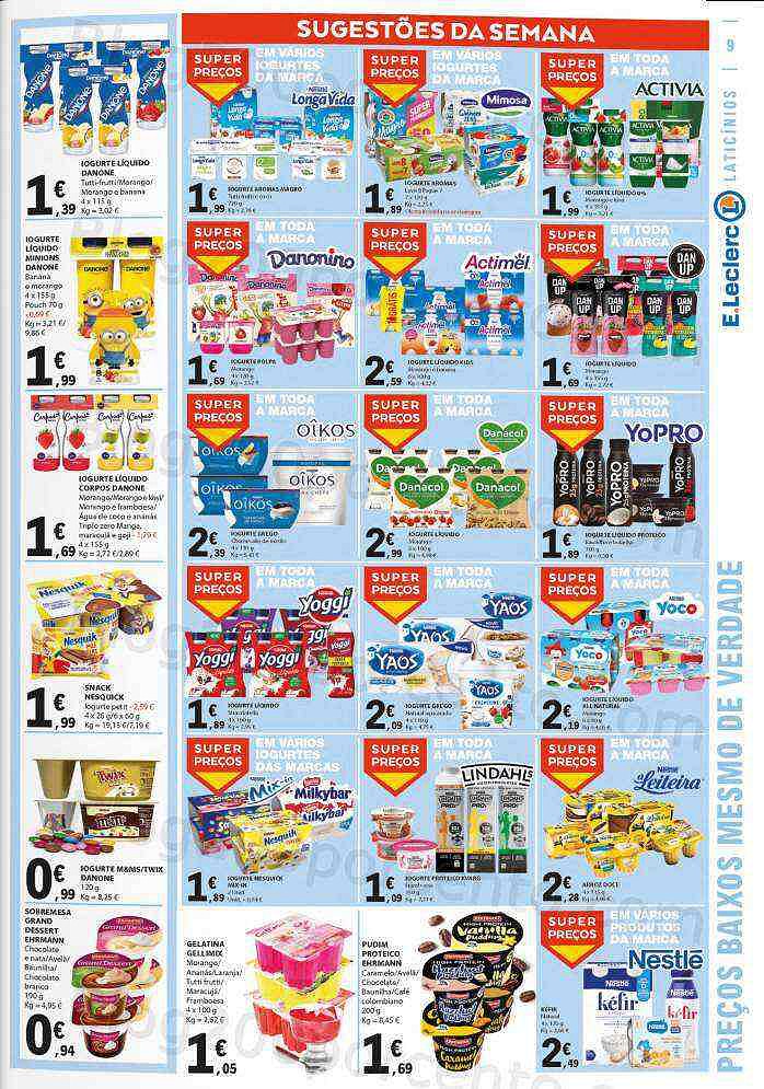 Antevisão Folheto E-LECLERC Promoções de 15 a 21 setembro