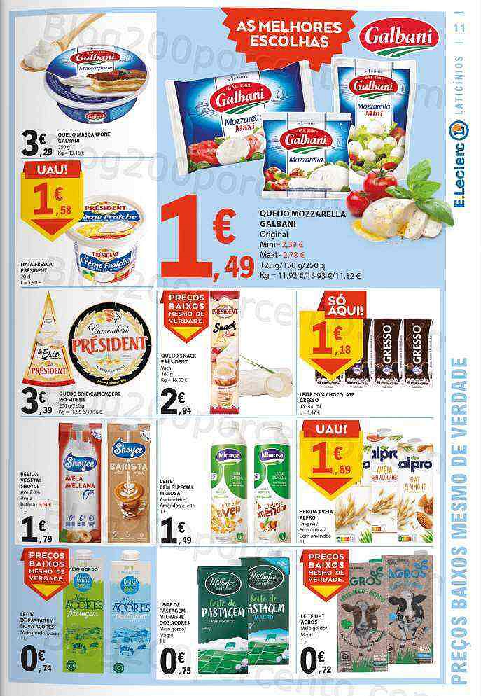 Antevisão Folheto E-LECLERC Promoções de 22 a 28 setembro
