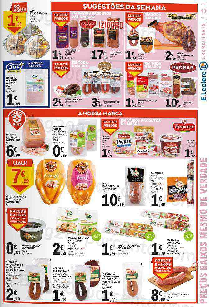 Antevisão Folheto E-LECLERC Promoções de 22 a 28 setembro