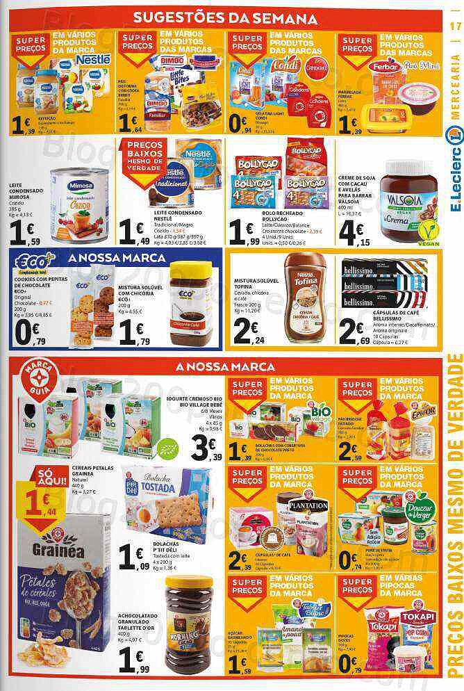 Antevisão Folheto E-LECLERC Promoções de 22 a 28 setembro