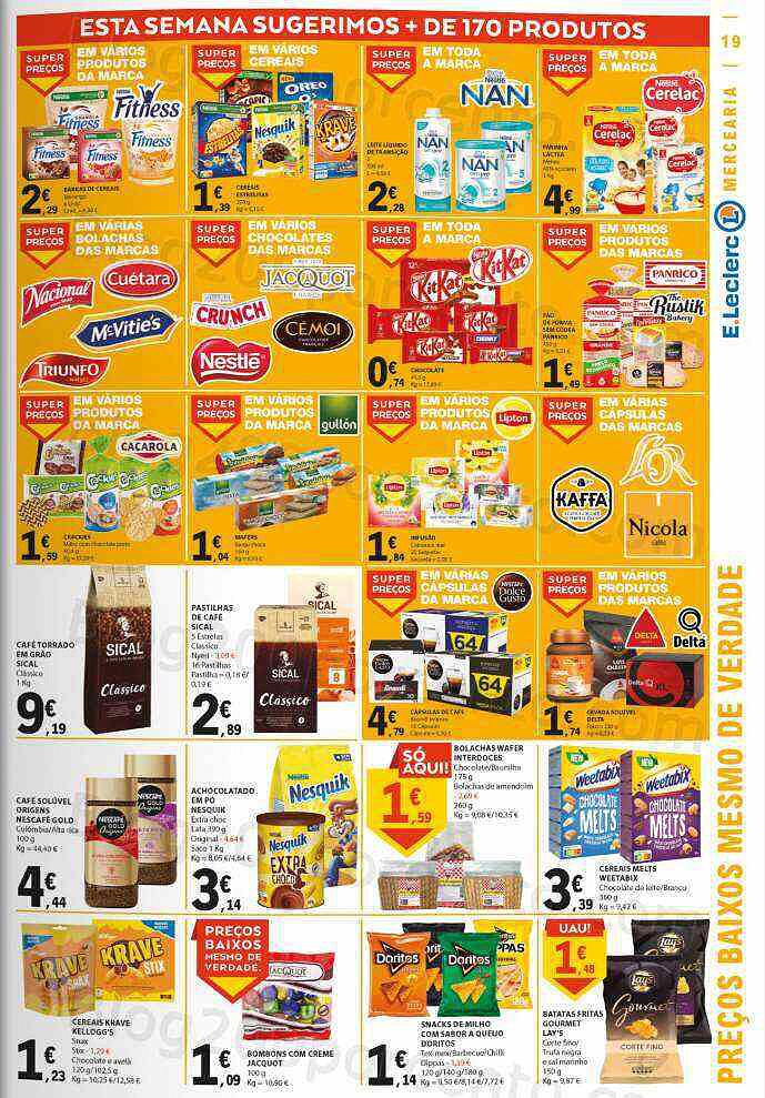 Antevisão Folheto E-LECLERC Promoções de 22 a 28 setembro