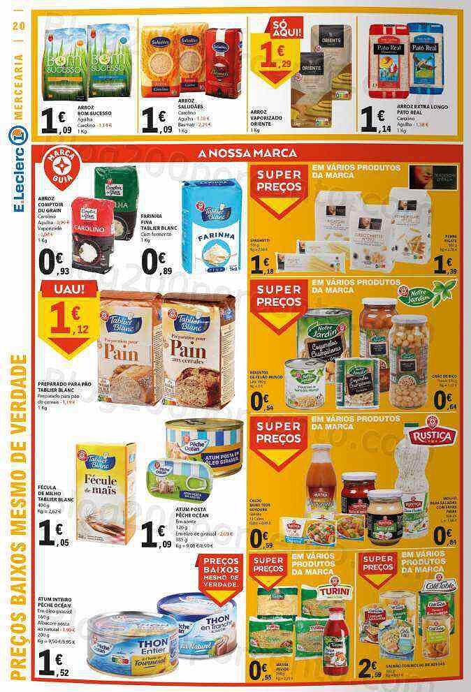 Antevisão Folheto E-LECLERC Promoções de 22 a 28 setembro