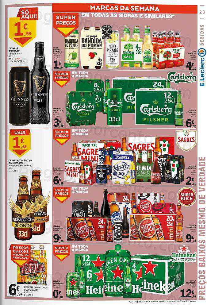 Antevisão Folheto E-LECLERC Promoções de 22 a 28 setembro