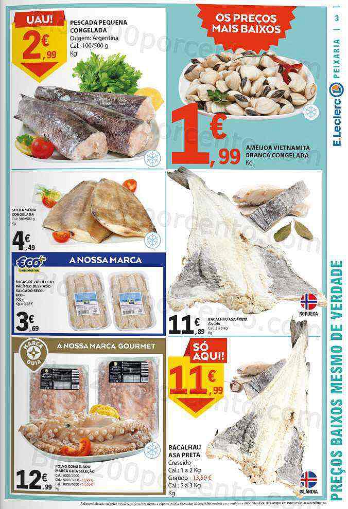 Antevisão Folheto E-LECLERC Promoções de 22 a 28 setembro