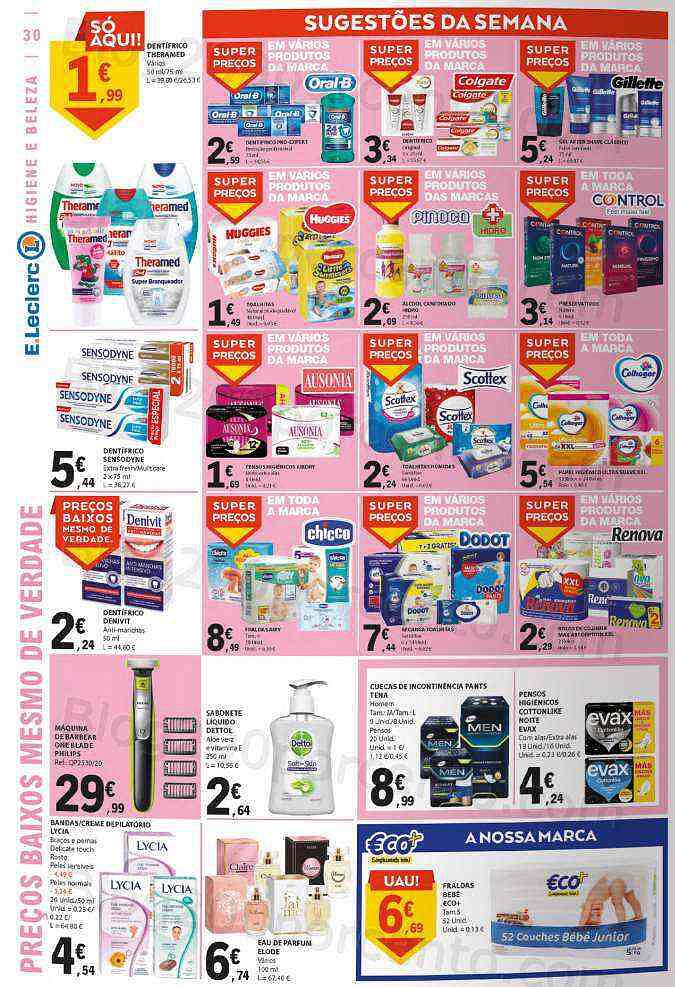 Antevisão Folheto E-LECLERC Promoções de 22 a 28 setembro