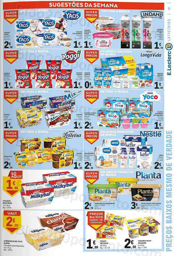 Antevisão Folheto E-LECLERC Promoções de 22 a 28 setembro
