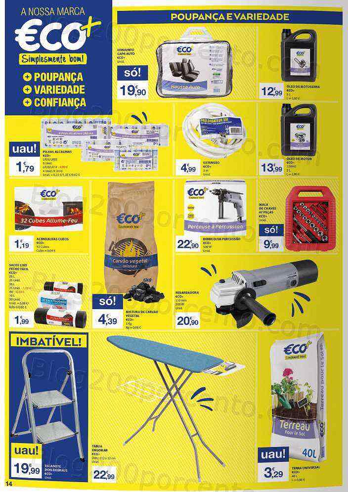 Antevisão Folheto E-LECLERC Bazar Eco+ Promoções de 13 a 23 setembro