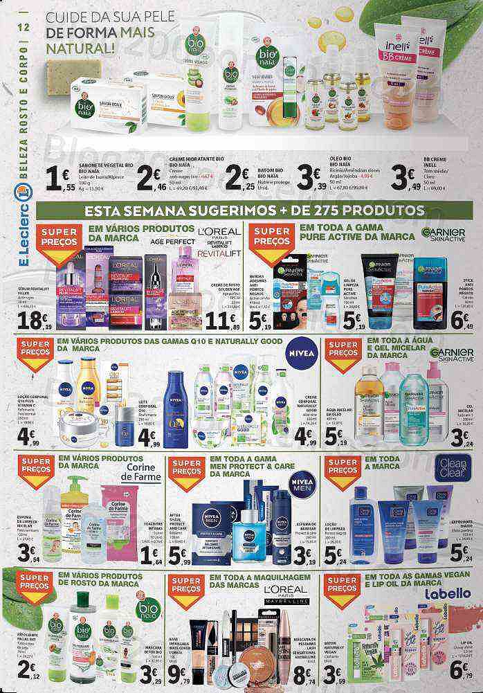 Antevisão Folheto E-LECLERC Moda e Beleza Promoções de 20 setembro a 2 outubro