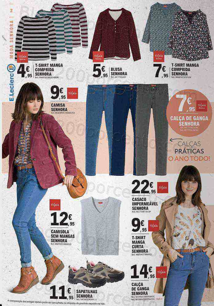 Antevisão Folheto E-LECLERC Moda e Beleza Promoções de 20 setembro a 2 outubro