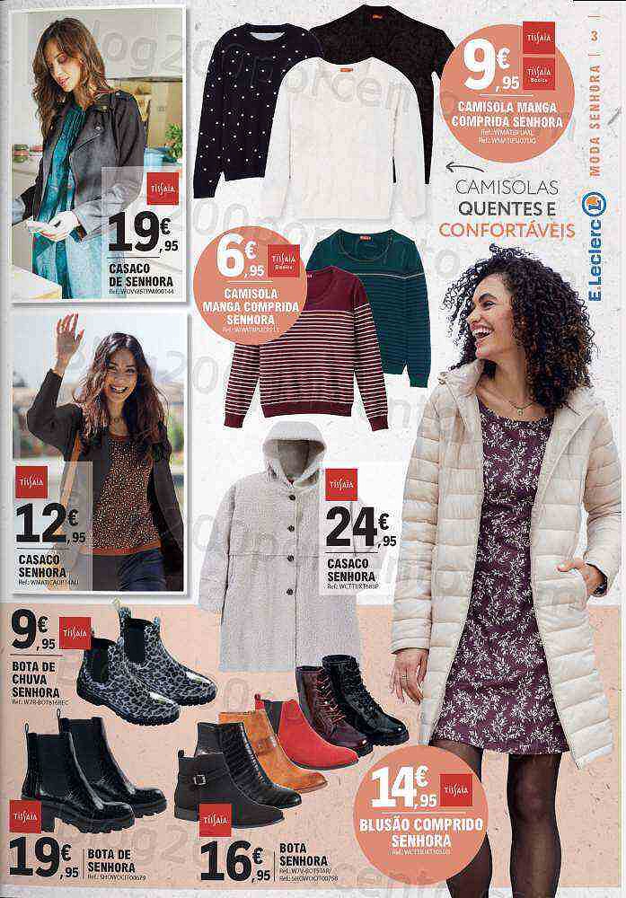 Antevisão Folheto E-LECLERC Moda e Beleza Promoções de 20 setembro a 2 outubro